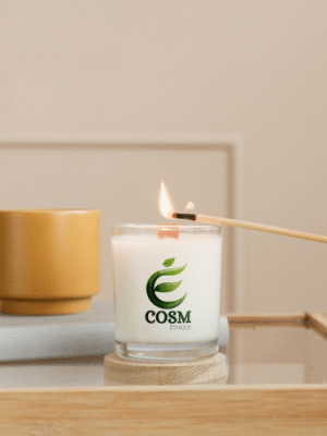COSM Éthique – Bougie Parfumée « Rosa Rosae »