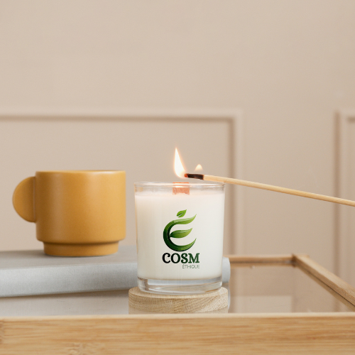 COSM Éthique – Bougie Parfumée « Rosa Rosae »