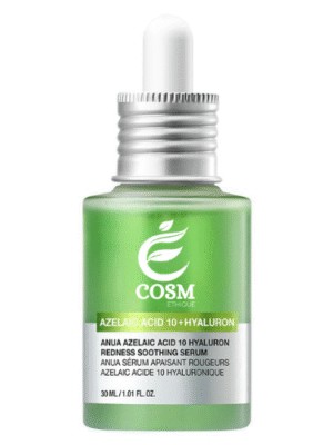 COSM Éthique – Sérum Apaisant Anti-Rougeurs Azélaïque 10% & Hyaluron 30 ml