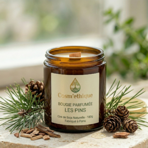 COSM Éthique – Bougie Parfumée « Les Pins »