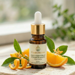 COSM Éthique – Huile Essentielle d’Orange Douce 10 ml